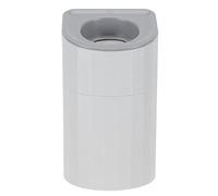 Distributeur de Dentifrice Mural, Presse-Dentifrice Mains Libres avec Conception Anti-poussière pour Salle de Bain et Usage Familial, matériau en Silicone ABS Blanc 6,5x6x11,5 cm