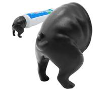 Distributeur de dentifrice pour chien - Presse amusant en silicone, bouchon à fermeture automatique, gadget universel pour les amoureux des chiens | Accessoire créatif de salle de bain et de cuisine