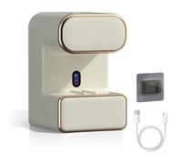 Distributeur de Dentifrice, Presse-Dentifrice Capteur Montage Mural Porte-Brosse à Dents Mural de Désinfection de Type C avec 3 Fentes Brosses pour Vanité de Salle de Bain Familles