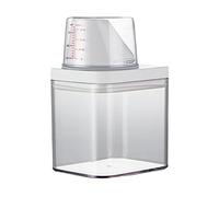Distributeur de détergent à lessive liquide pour l'organisation et le rangement de la buanderie, grande capacité de 1,899,4 g, conteneurs de savon à lessive (S)