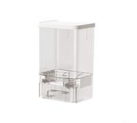 Distributeur de détergent à lessive mural pour le stockage de granulés solides avec perles de parfum avec fonction anti-chute pour l'organisation de la salle de bain et de la cuisine