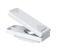 Distributeur de détergent à linge avec interrupteur pour cuisine et salle de bain (4,3 cm de diamètre, blanc)