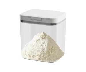 Distributeur de détergent - Boîte de rangement hermétique avec couvercle à poignée, récipient en poudre à lessive, farine de riz, collation, aliments pour animaux | Pour la maison, la cuisine, la