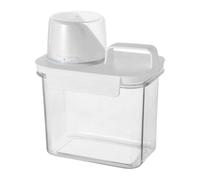 Distributeur de détergent, récipient booster de parfum, tasse à mesurer pour linge, bouteille de rangement résistante à l'humidité pour décoration de buanderie, organisation de riz, céréales, haricots