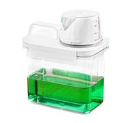 Distributeur de détergents pour blanchisserie liquide | Conteneurs de blanchisserie pour l'organisation domestique | Conteneur réutilisable et pour les fuites de parfums | Support nettoyant idéal pour