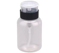 Distributeur de dissolvant de vernis à ongles 210 ml, flacon de nettoyant à pousser vers le bas, flacon de dissolvant de vernis à ongles et de démaquillant, outil de voyage astucieux