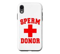 Distributeur DE DONNEUR DE SPERME Pride Costume DRÔLE Coque pour iPhone XR