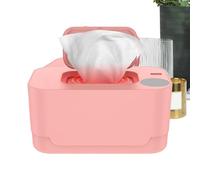 Distributeur de Essuyage Warther, Chauffages humides,Distributeur de lingettes chauffantes pour bébé pour usage domestique - Housse de support de couches pour économie d'espace doux pour