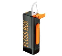 Distributeur de fil dentaire - étui de voyage pour fil dentaire, distributeur automatique de fil dentaire | boîte portable pour fil dentaire, étui pour 10 bâtons interdentaires