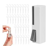 Distributeur de fil dentaire portable Récipient rechargeable à rangement