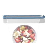 Distributeur de film avec coupe-papier d'aluminium avec distributeur, boîte distributrice de cuisine pour coupe rapide du papier ciré, aluminium et conservation des aliments