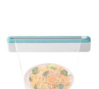 Distributeur de film étirable et cutter | Distributeur de film alimentaire avec cutter intégré - Feuille d'aluminium robuste et support pour emballage de cuisine, restaurant et usage domestique