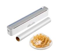 DISTRIBUTEUR DE FILM MAGNÉTIQUE | Boîte de rangement rechargeable à gain de place avec cutter,Distributeur de Papier Aluminium - pour Cuisine Maison Réfrigérateur Placard