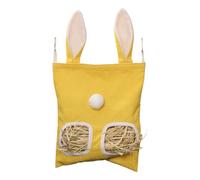 Distributeur de foin pour lapins | Distributeur de foin à 2 trous pour chinchillas, distributeur résistant aux morsures pour lapins, petits animaux, chinchillas, hamsters