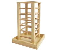 Distributeur de Foin pour Lapins Rack d'Alimentation à Grande Capacité pour