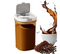 Distributeur de formule de voyage | Sealed Milk Powder Box | Stackable Holder Food Reserve Box With Scoop For Engineered With A Press Structure And BNursery Refrigerator Travel Feeding Kitchen