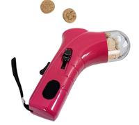 Distributeur de friandises à bouton pour chien, lanceur de friandises pour animaux domestiques, catapulte de nourriture pour chien - Jouet interactif pour récompense pour jouer avec les chatons et les