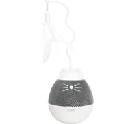 Distributeur de friandises catit Pixi Spinner, interactif, blanc & gris, s'active au toucher