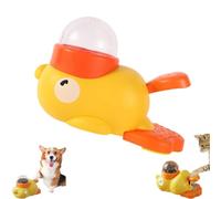 Distributeur de friandises interactif en forme de canard pour chats et chiens, alimentation lente amusante pour enrichir les animaux de compagnie, dressage et soulagement de l'anxiété (1 pièce)