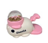 Distributeur de friandises pour animaux de compagnie avec motif de poisson qui favorise le développement cognitif et pour les poissons clowns