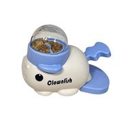 Distributeur de friandises pour animaux de compagnie avec motif de poisson qui favorise le développement cognitif et pour les poissons clowns