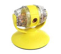 Distributeur de friandises pour Chat - ABS 15,7 cm | Jouet Puzzle interactif, Alimentation Lente réglable, Anti-Ennui Rotatif, Stimulation mentale pour Chats d'intérieur, Repas Quotidiens