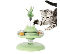 Distributeur de friandises pour chat | Base antidérapante avec piste de balle - Mangeoire interactive pour chat de petite, moyenne et grande taille, pour faire de l'exercice à la maison, pour soulager