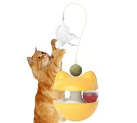 Distributeur de friandises pour chat - et automatique sans mouvement électronique - interactifs pour chat | Pour la maison, le jardin, réduisant l'ennui à manger plus lentement la