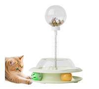 Distributeur De Friandises Pour Chat - Jouets Interactifs Pour Chats Avec Canne À Ressort Et Billes,Jeu D'alimentation Ludique Pour Simulation De Chasse Et Dressage | Pour L'entraînement Et L'amusemen