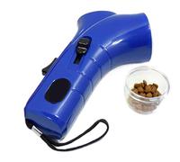 Distributeur de friandises pour chien avec bouton - Lanceur de friandises pour animaux de compagnie - Catapulte de nourriture interactive pour animal domestique - Jouet de récompense pour jouer avec