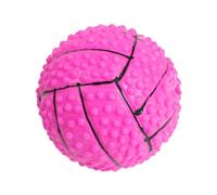 Distributeur de friandises pour chien - Boule de friandises interactive couinante, distributeur de nourriture résistant aux morsures pour chiens de petite et moyenne taille, idéal pour jouer et manger