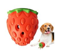 Distributeur de friandises pour chien | Compagnon de dentition en caoutchouc - Balle distributrice de friandises pour chiot, pour cour, salon, chambre à coucher, pelouse, races moyennes et grandes