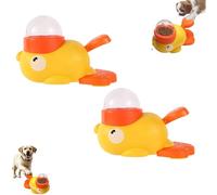 Distributeur de friandises pour chien en forme de canard, 2 en 1 pour entraînement cérébral