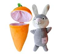 Distributeur de friandises pour chien - Jouet en forme de fruit - Jouet coloré en peluche pour chiot - Jouets d'enrichissement pour animaux de compagnie pour chiens de petite, moyenne et grande race
