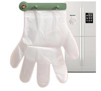 Distributeur de Gants avec Fixation Murale,Porte-Mitaines Suspendu avec Clips de Rangement | Organisateur Multifonction pour Mitaines Fixation Murale Inclut 100 Gants pour Maison et Restaurant