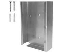 Distributeur de gants en acier inoxydable pour 4 boîtes (51,5 x 25,5 x 9,8 cm) - Argenté