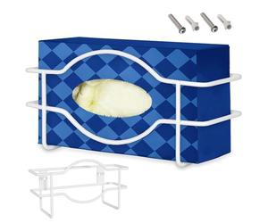 Distributeur de gants mural - Distributeur de gants mural - Gain de place - Rangement compact robuste pour masque facial pour laboratoire, salle de bain, garage