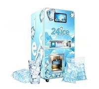 Distributeur de glace commercial, distributeur de glace en vrac et en sac | Servez de la glace en vrac ou en sachet 24 heures sur 24 avec contrôle LCD, surveillance à distance et plusieurs options de