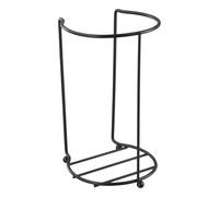 Distributeur de gobelets en métal, sans perçage, rangement vertical peu encombrant pour cuisine, bureau (noir et simple)