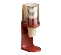 Distributeur de gobelets en papier à fixation murale pour comptoir - Support de rangement hygiénique