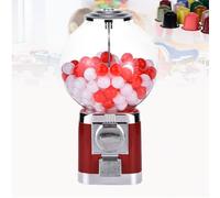 Distributeur de gommes, distributeur automatique de capsules, distributeur automatique de capsules en vrac avec clé, jouets à bulles classiques, pas de pièces de monnaie nécessaires, idéal pour la