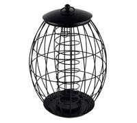 Distributeur de graine extérieur pour oiseaux Nobby Pet Noir 25x37 cm