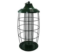 Distributeur de graine extérieur pour oiseaux Nobby Pet Vert 19x39 cm