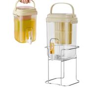 Distributeur De Jus Conteneur de Grande Capacité d'Extérieur | Fontaine À Boissons Pour Camping Pour Soda, Limonade, Jus de Fruit, Camping, Aventure, Pique-nique, Rassemblement et