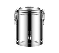 Distributeur de jus en acier inoxydable isolé avec robinet, distributeur d'eau et boissons avec robinet, pour café, thé et jus chauds et froids, maison, camping, pique-nique, bar, restaurant