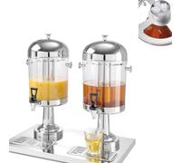 Distributeur de jus réfrigéré, double, 2 x 8 L