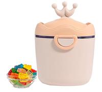 Distributeur de lait en poudre de voyage - Distributeur de lait en poudre pour bébé - Boîte à goûter pour bébé avec pelle - Récipient pour lait en poudre pour nourrissons à emporter - Récipient de