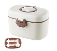 Distributeur de lait en poudre, distributeur de formule, portable hermétique alimentaire, idéal pour la maison, la cuisine, les voyages, les activités de plein air