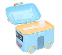 Distributeur de Lait en Poudre pour bébé, Récipient de Lait en Poudre pour bébé de 8,4 Oz/240 G à Emporter, Distributeur de Lait en Poudre en Déplacement avec Cuillère pour les