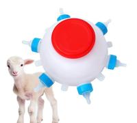 Distributeur De Lait Pour Animaux De Ferme - Distributeur De Biberons À Plusieurs Tétines, Système D'allaitement Pour Le Bétail | Station D'alimentation Gain De Temps, Unité D'alimentation Facile À Ne